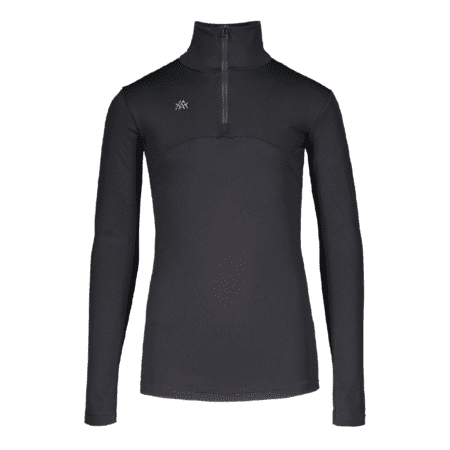 BLOOM half zip pitkähihainen /musta
