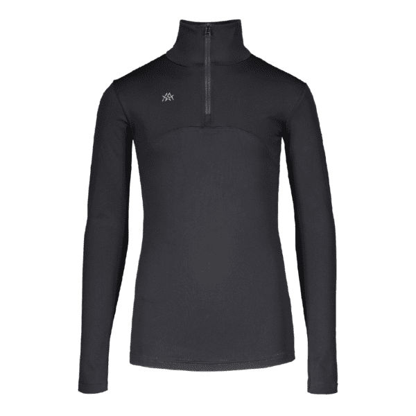 BLOOM half zip pitkähihainen /musta