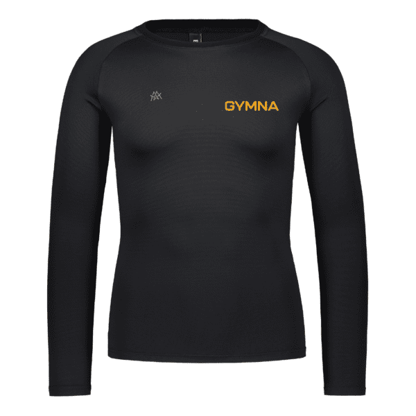 Miesten SLEEK pitkähihainen Gymna /musta