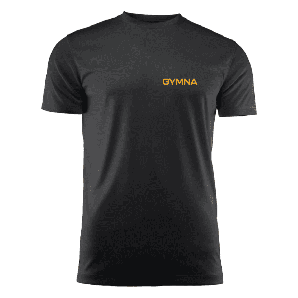 Miesten tekninen t-paita Gymna /musta - Image 2
