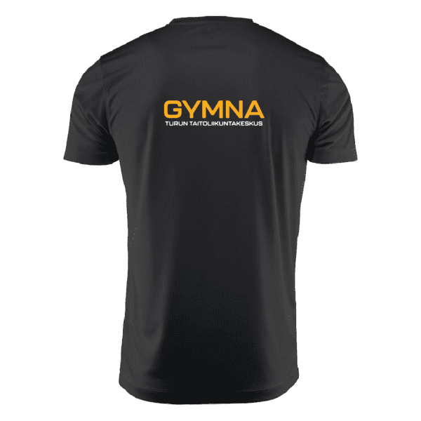 Miesten tekninen t-paita Gymna /musta