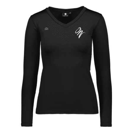 SLEEK V pitkähihainen ONV /musta