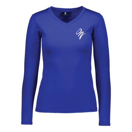 SLEEK V pitkähihainen ONV /kirkkaansininen