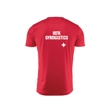 Lasten tekninen T-paita HIFK Gymnastics /punainen