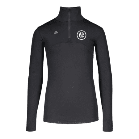 BLOOM pitkähihainen puolivetoketjulla HL muodostelmaluistelu /musta