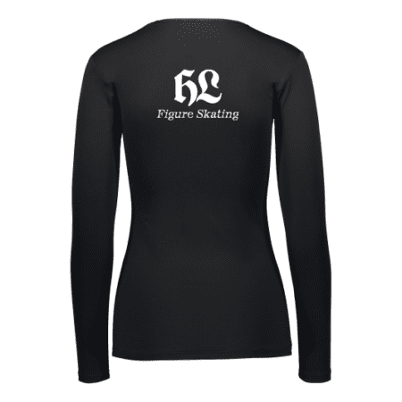 SLEEK O pitkähihainen HL yksinluistelu /musta