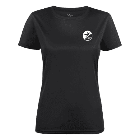 Naisten tekninen t-paita LNV /musta