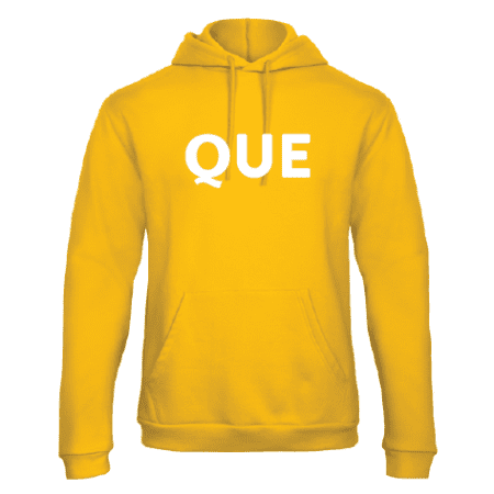 QUE -huppari /keltainen