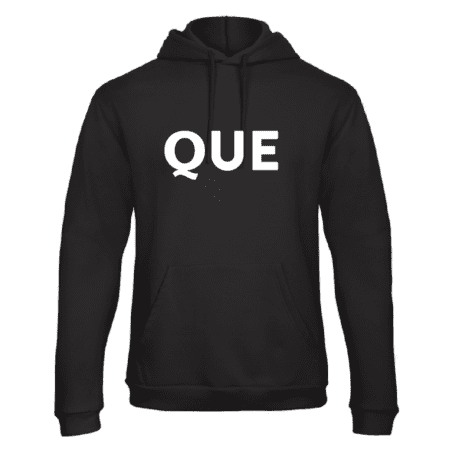 QUE -huppari /musta