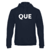 QUE -huppari /tummansininen