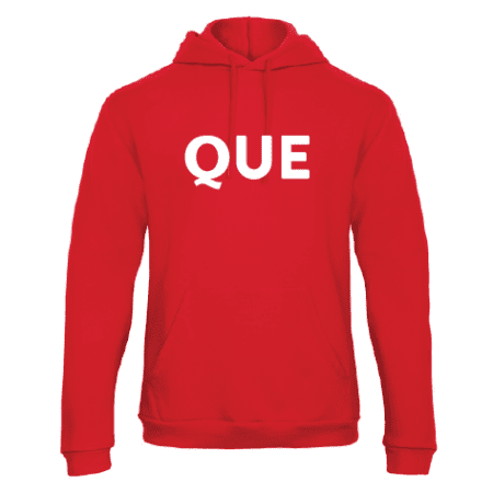 QUE -huppari /punainen