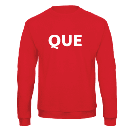 QUE -college /punainen