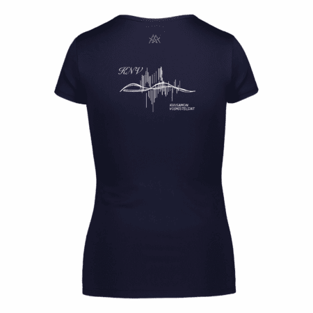 LINE T-paita Kuusamon Voimistelijat /tummansininen