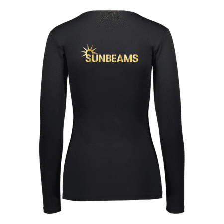SLEEK O pitkähihainen Sunbeams /musta