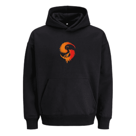 Relaxed Fit huppari Feenix Dance /musta