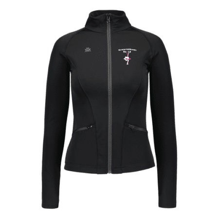 Glow Polar tyttöjen treenitakki KeLS /musta