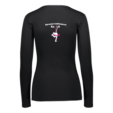 SLEEK O pitkähihainen KeLS /musta, logo selässä