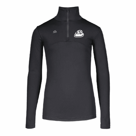 BLOOM pitkähihainen puolivetoketjulla KouTa /musta