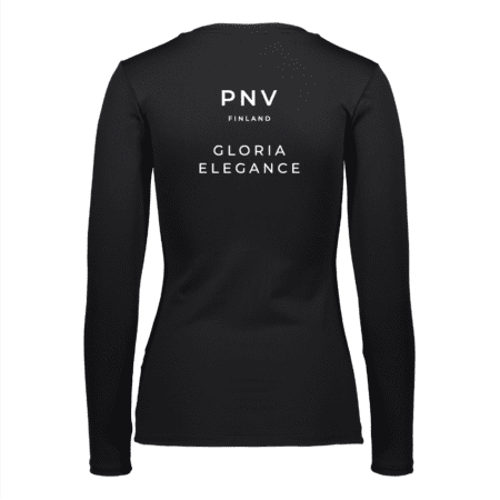 SLEEK V pitkähihainen PNV Gloria Elegance /musta