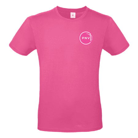 Puuvilla t-paita PNV /pinkki