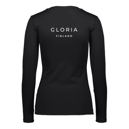 SLEEK O pitkähihainen Gloria Finland /musta