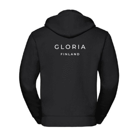 Vetoketjuhuppari Gloria Finland /musta