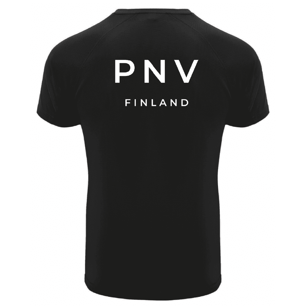 Tekninen unisex t-paita PNV /musta