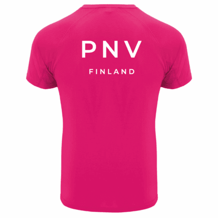 Tekninen unisex t-paita PNV /pinkki