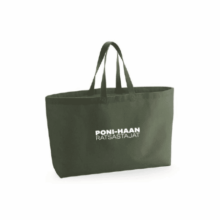 Jättikokoinen puuvillalaukku PHR /eri värejä
