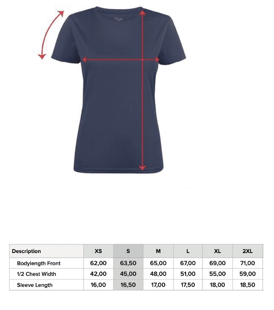 Naisten tekninen T-paita /eri värejä - Image 5