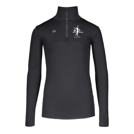 BLOOM pitkähihainen puolivetoketjulla Jeppis /musta