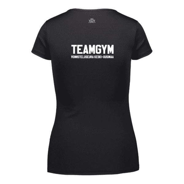 LINE T-paita Teamgym VSK-U /musta