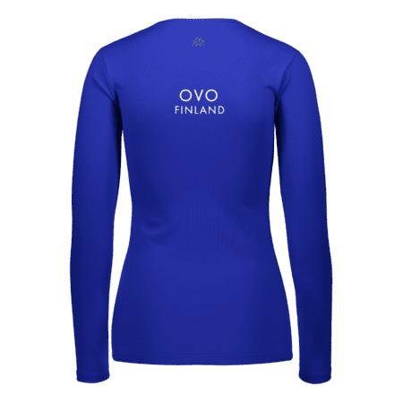 SLEEK O pitkähihainen OVO /kirkkaansininen