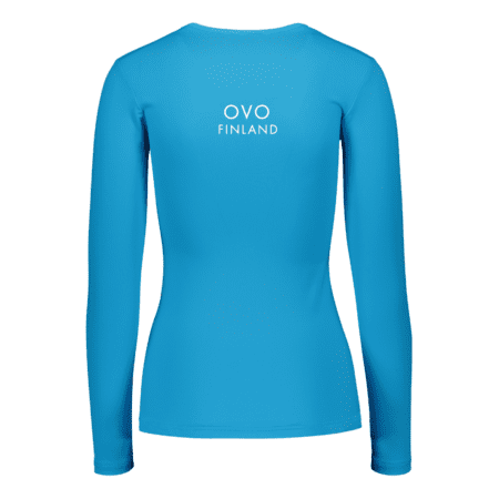 SLEEK O pitkähihainen OVO /turkoosi