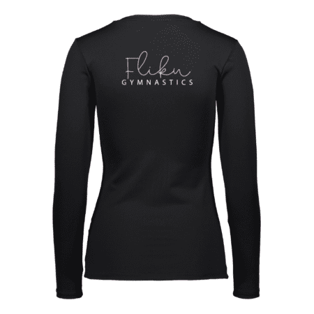 SLEEK V pitkähihainen Fliku /musta