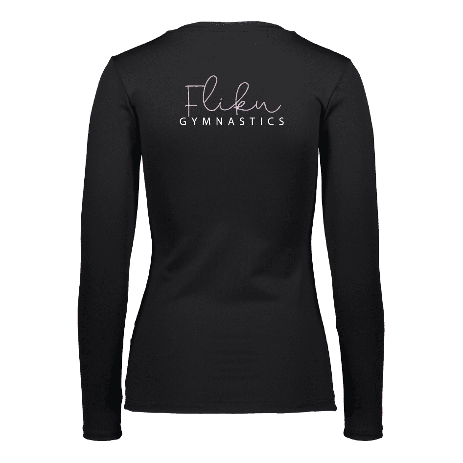 SLEEK V pitkähihainen Fliku /musta