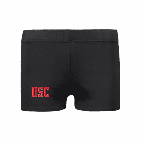 SPLIT minishortsit DSC /musta