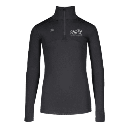 BLOOM pitkähihainen puolivetoketjulla HyTL/musta