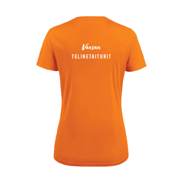 Naisten tekninen t-paita VTT /oranssi - Image 2