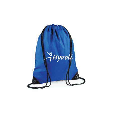Jumppapussi Hyvoli/kirkkaansininen
