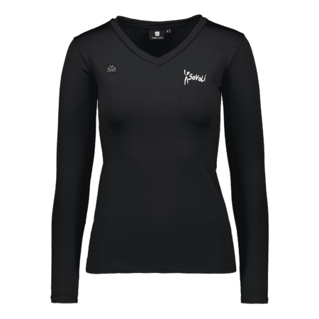 SLEEK V pitkähihainen SaVoLi /musta