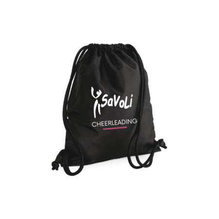 Premium jumppapussi Cheerleading SaVoLi /musta