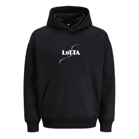 Relaxed Fit huppari LoTTa /musta