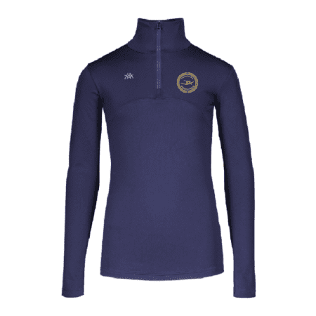 BLOOM pitkähihainen puolivetoketjulla Erä /tummansininen