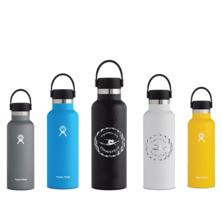 Hydro Flask termosjuomapullo standard mouth flex cap (18oz) TapErä logolla /eri värejä
