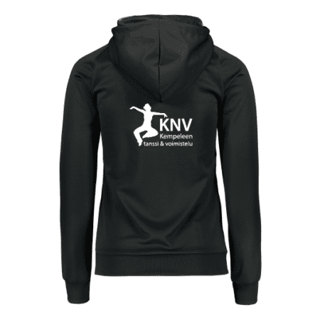 WHOOP vetoketjuhuppari KNV /musta