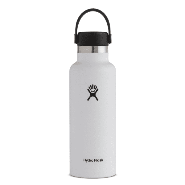 Hydro Flask termosjuomapullo standard mouth flex cap (18oz) TapVo logolla /valkoinen - Image 2