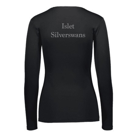 SLEEK O pitkähihainen musta /Silverswans