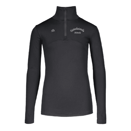 BLOOM pitkähihainen puolivetoketjulla HeiTa /musta